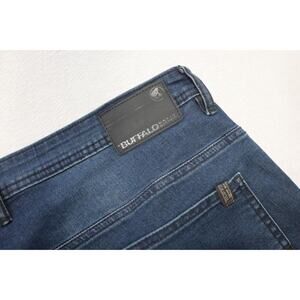 Buffalo David Bitton Axel Buckle Slim Straight Stretch Denim Jeans Mens 38 x 30